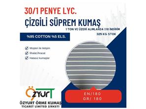 30/1 PENYE LYC ÇİZGİLİ SÜPREM KUMAŞ