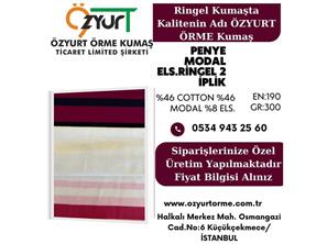 PENYE MODAL ELS.RİNGEL 2 İPLİK KUMAŞ