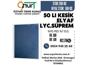 50 LI KESİK ELYAF LYC.SÜPREM