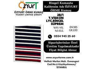 28/1 T.VİSKON LYC RİNGEL SÜPREM KUMAŞ